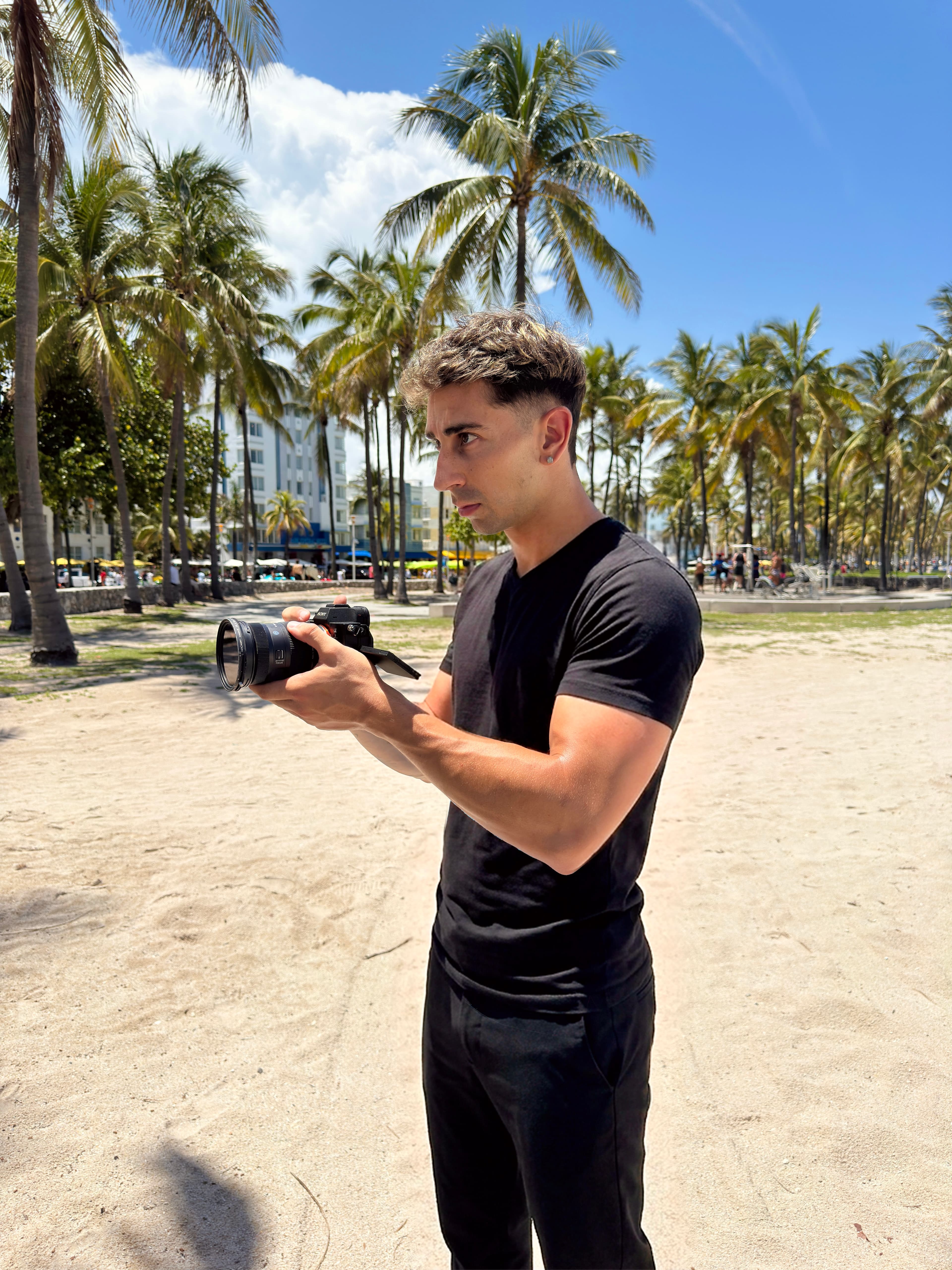 Eloi Cruz con camara